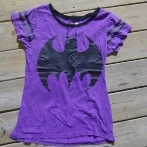 BATMAN purple tee L 11/13